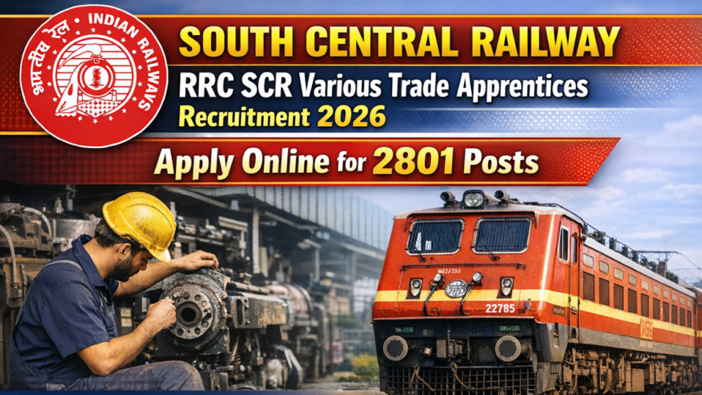 RRC SCR Apprentice Recruitment 2026